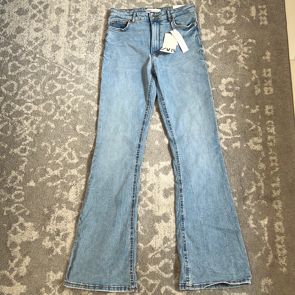 NWT Zara Skinny Flare Size 6
